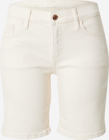 ESPRIT - regular Vaquero en blanco: frente