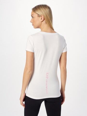 T-shirt EA7 Emporio Armani en blanc