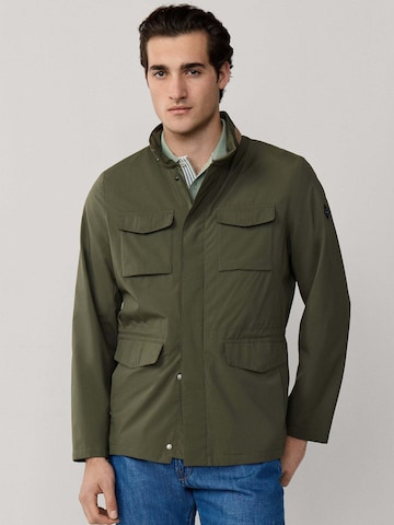 Giacca di mezza stagione di Hackett London in verde: frontale