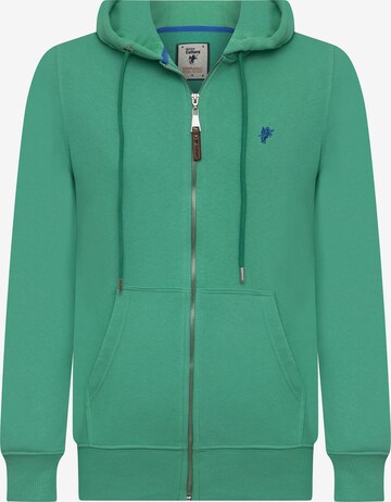 DENIM CULTURE - Sudadera 'Sebastian' en verde: frente