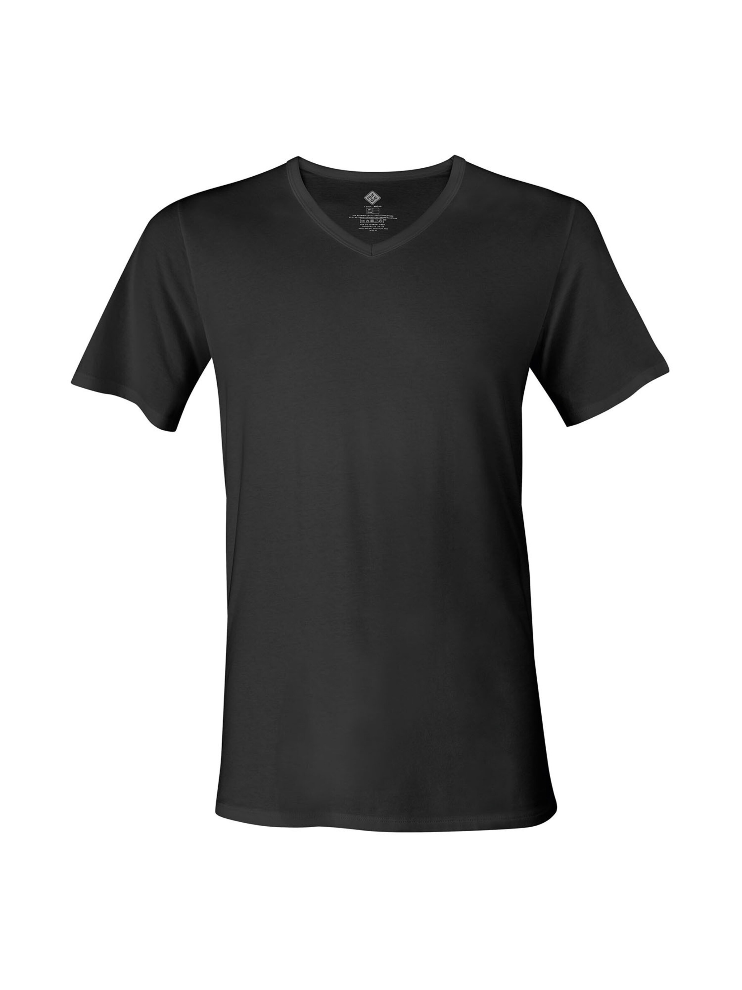 Nur Der Shirt ' Cotton Active ' in Black