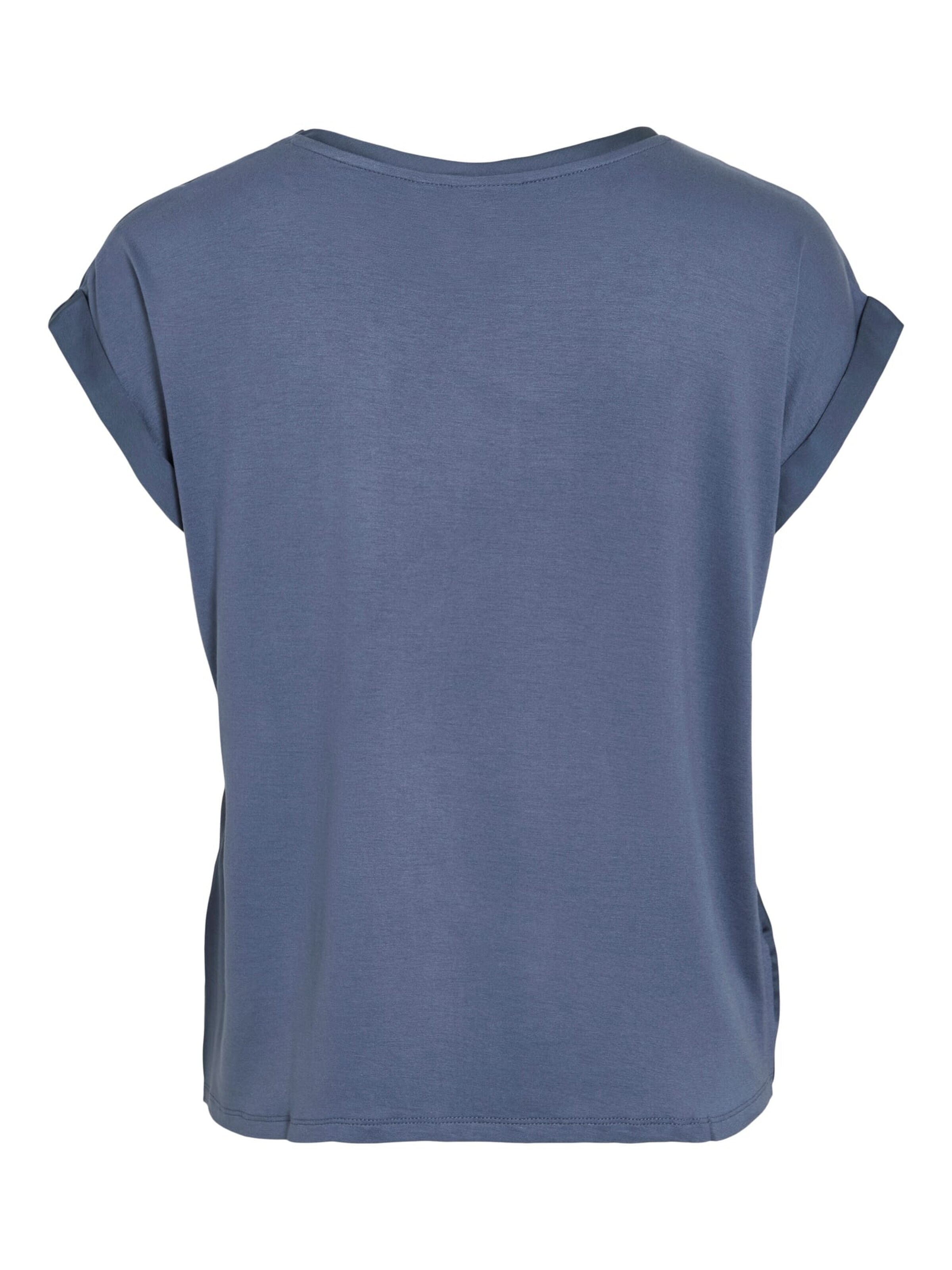 VILA Top 'Elette' in Blauw: voorkant