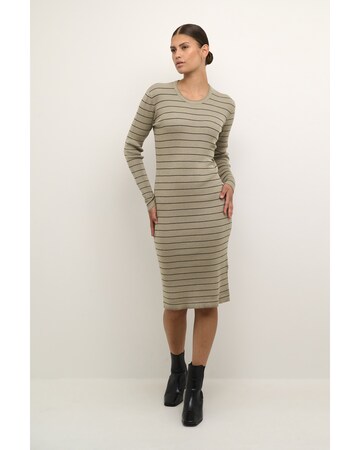 Kaffe Strickkleid 'Ellen' in Beige