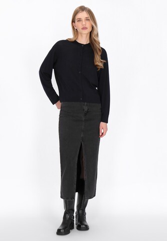 DreiMaster Vintage Gebreid vest in Blauw
