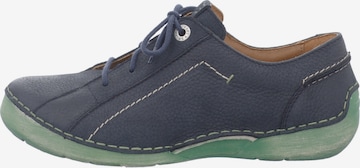 JOSEF SEIBEL Lace-Up Shoes 'Fergey 79' in Blue: front