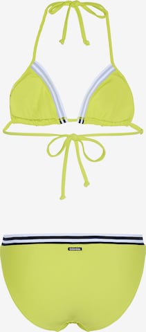 CHIEMSEE Triangel Bikini in Gelb