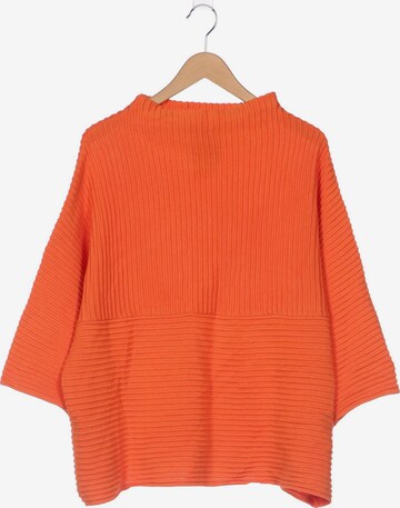 SAMOON Sweater & Cardigan in 4XL in Orange: front