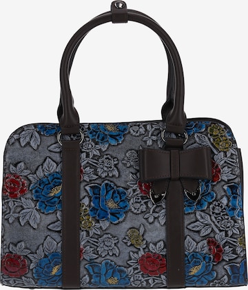 Gaya - Bolso de mano en azul: frente