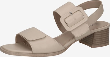 Sandales CAPRICE en beige : devant