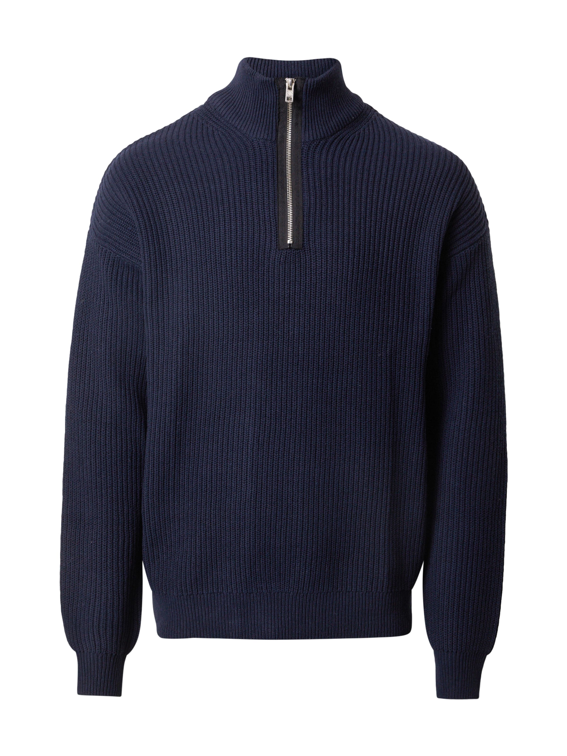 Redefined Rebel Pullover 'Axton' in Blau: Vorderseite