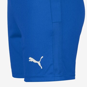 Regular Pantalon de sport 'TeamGOAL 23' PUMA en bleu