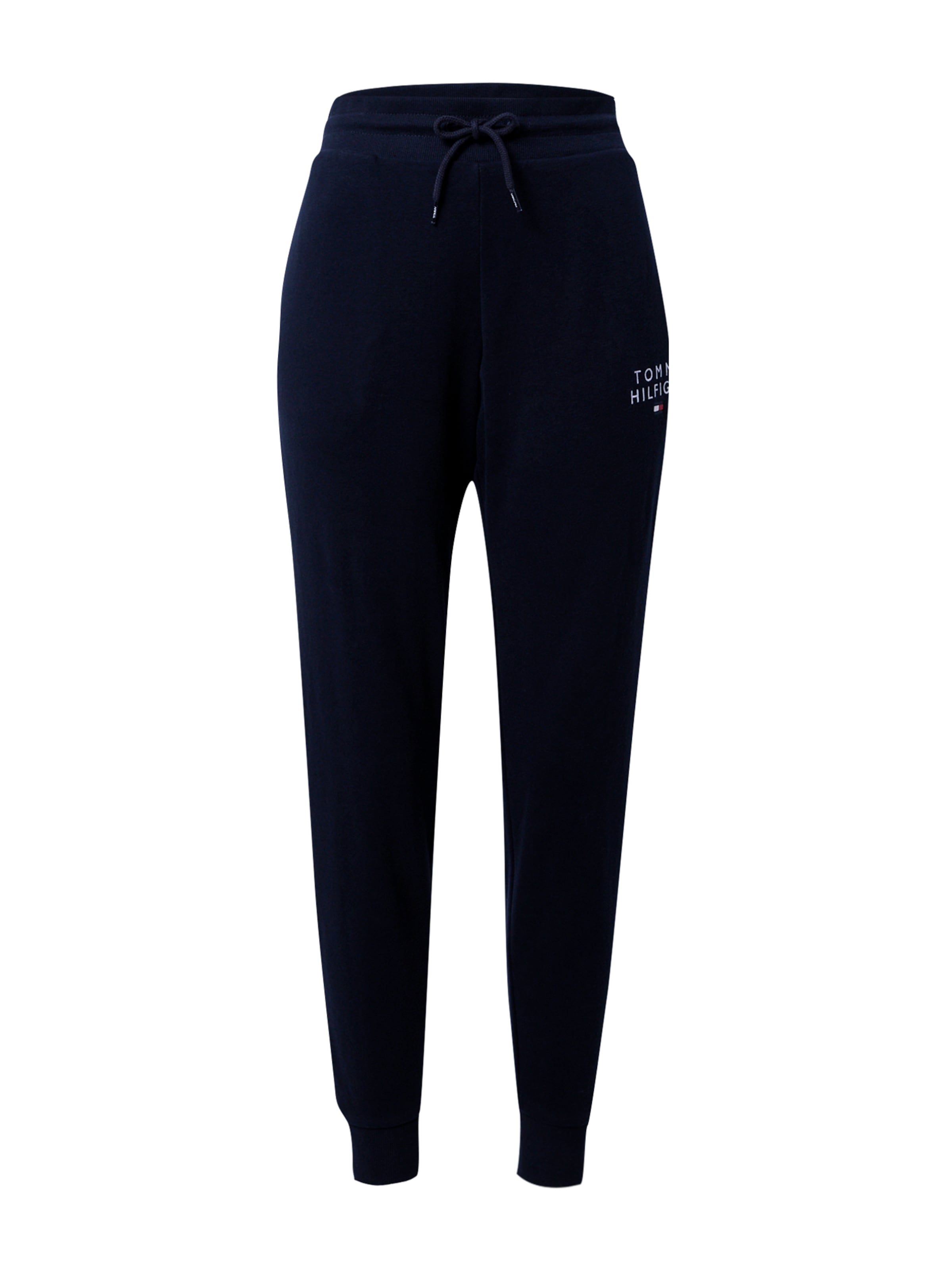 Tommy Hilfiger Underwear Tapered Pyjamabroek in Blauw: voorkant