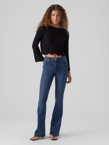 VERO MODA Trui 'VMGinger' in Zwart