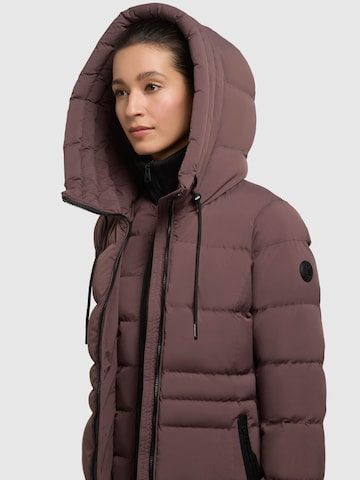 Cappotto invernale di khujo in lilla