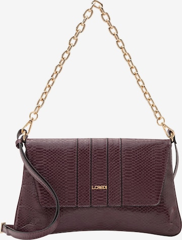 Sac bandoulière 'Nuria' L.CREDI en rouge : devant