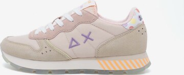 SUN68 Sneakers laag in Roze: voorkant