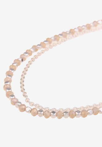 Leslii Necklace in Beige