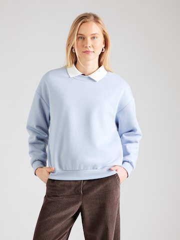 mėlyna ABOUT YOU Megztinis be užsegimo 'Ina': priekis