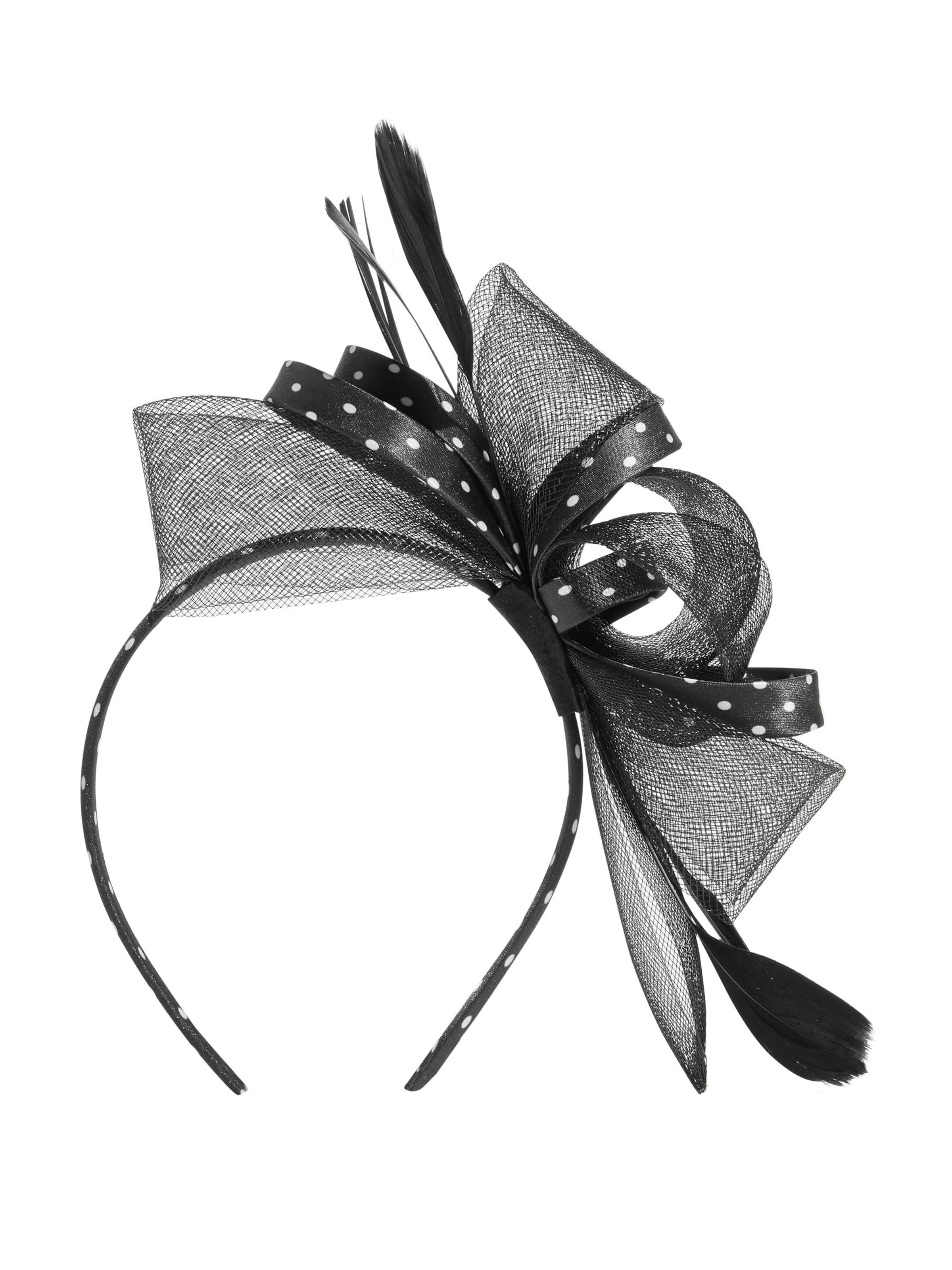 Lipsy Haarreif in Schwarz: Vorderseite