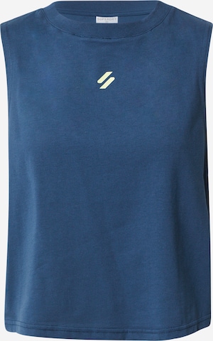 Top sportivo di Superdry in blu: frontale