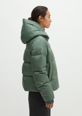 Marc O'Polo Winterjas in Groen: zijkant