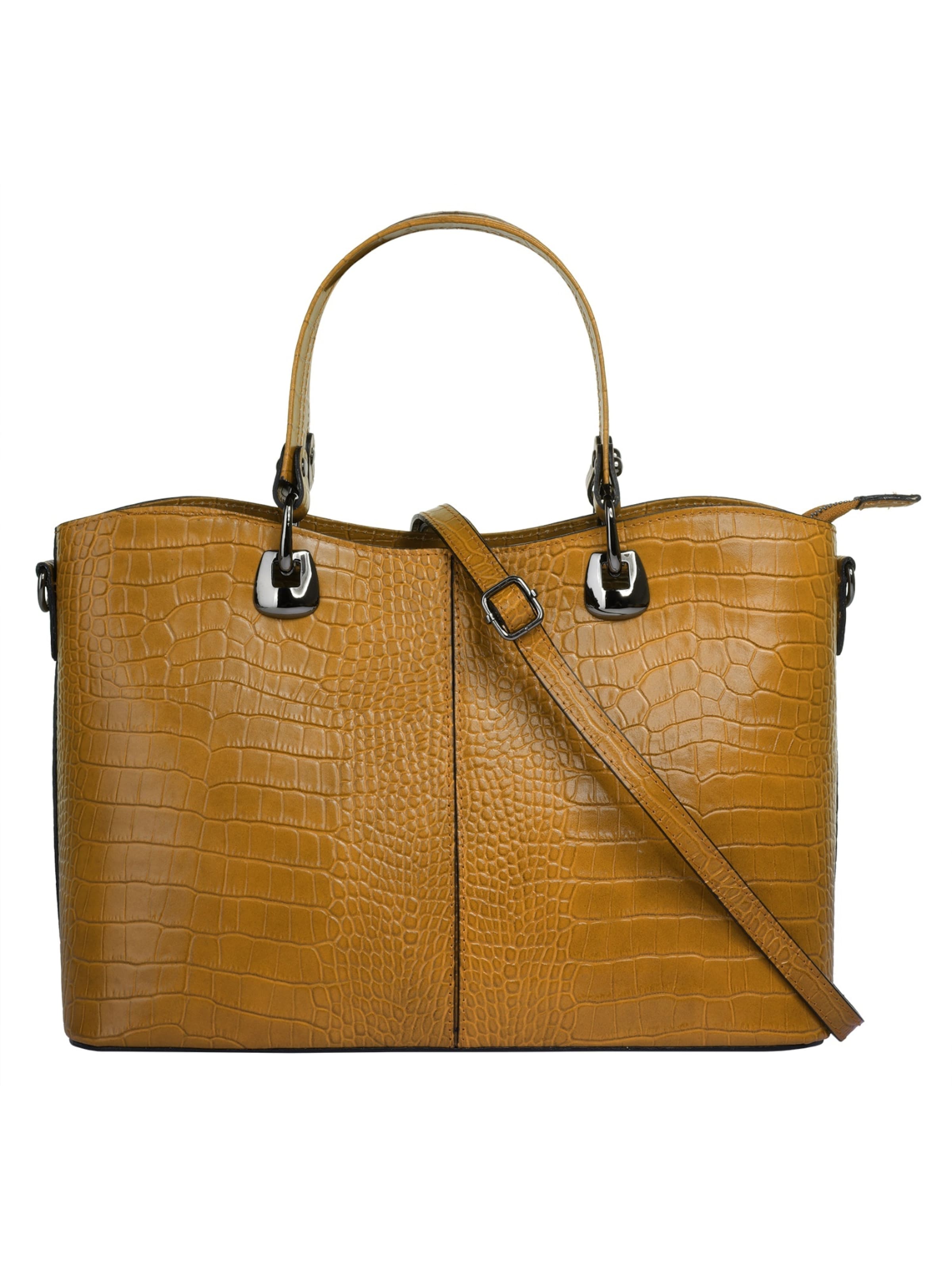 Cluty Handbag in Yellow: front