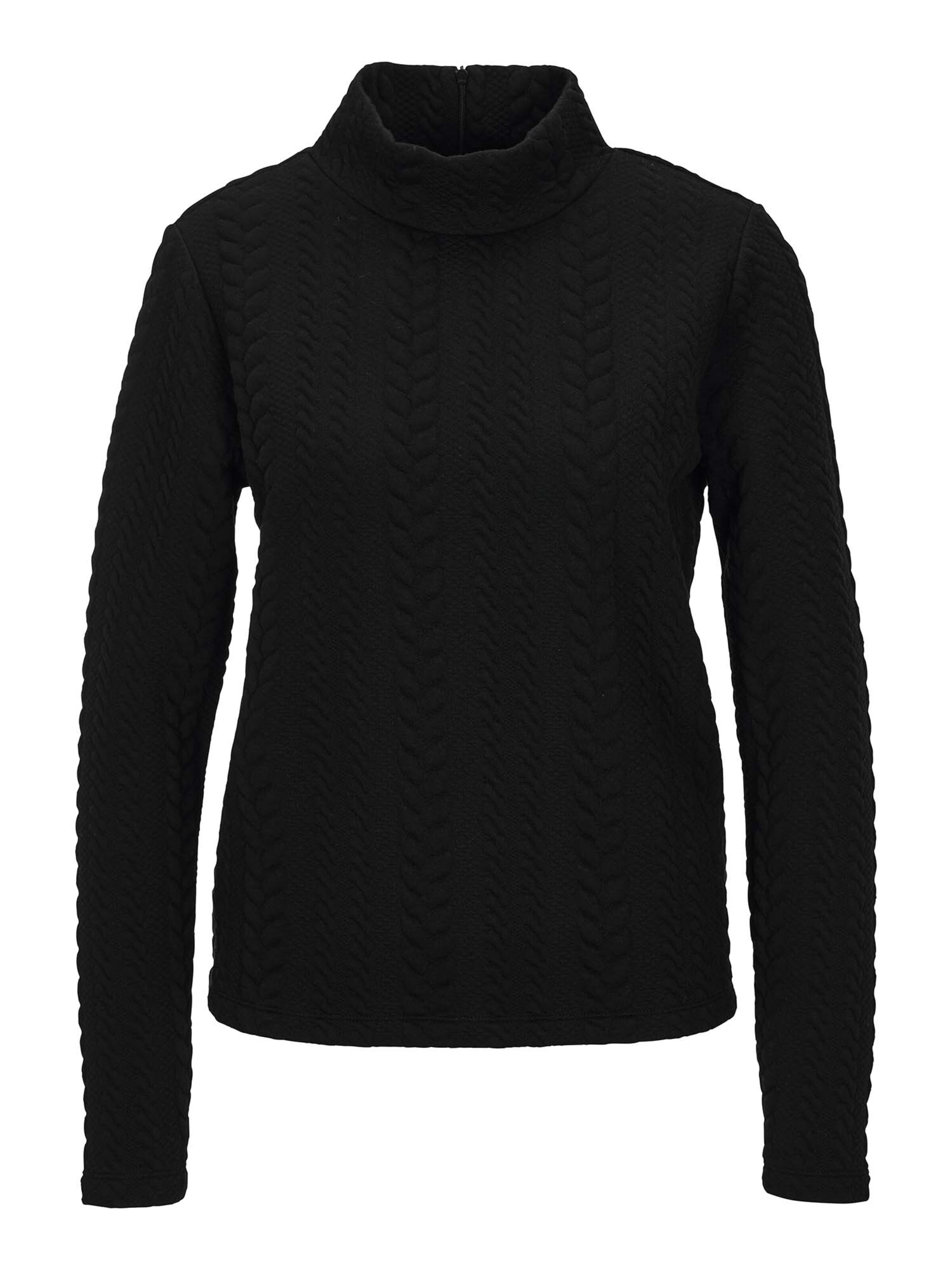 Sweat-shirt MADELEINE en noir : devant