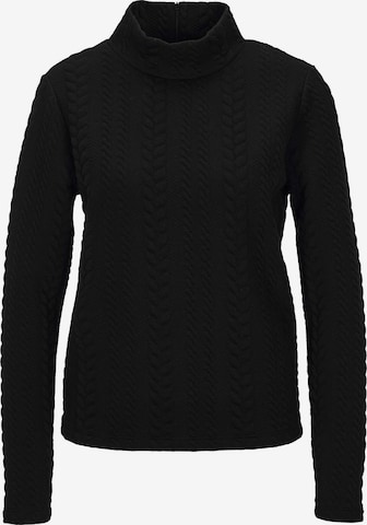 Sweat-shirt MADELEINE en noir : devant