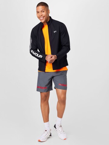 UNDER ARMOUR Regular Sportbroek in Grijs