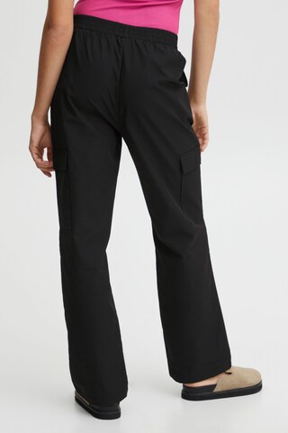 ICHI Wide leg Pants in Black