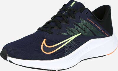 NIKE Springsko 'Quest 3' i marinblå / blandade färger, Produktvy