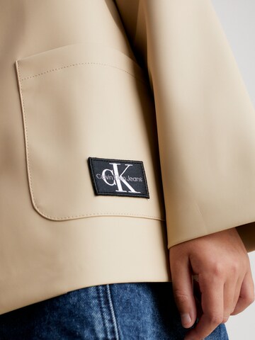 Calvin Klein Jeans Between-Season Jacket in Beige