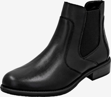 REMONTE Chelsea Boots in Schwarz: Vorderseite