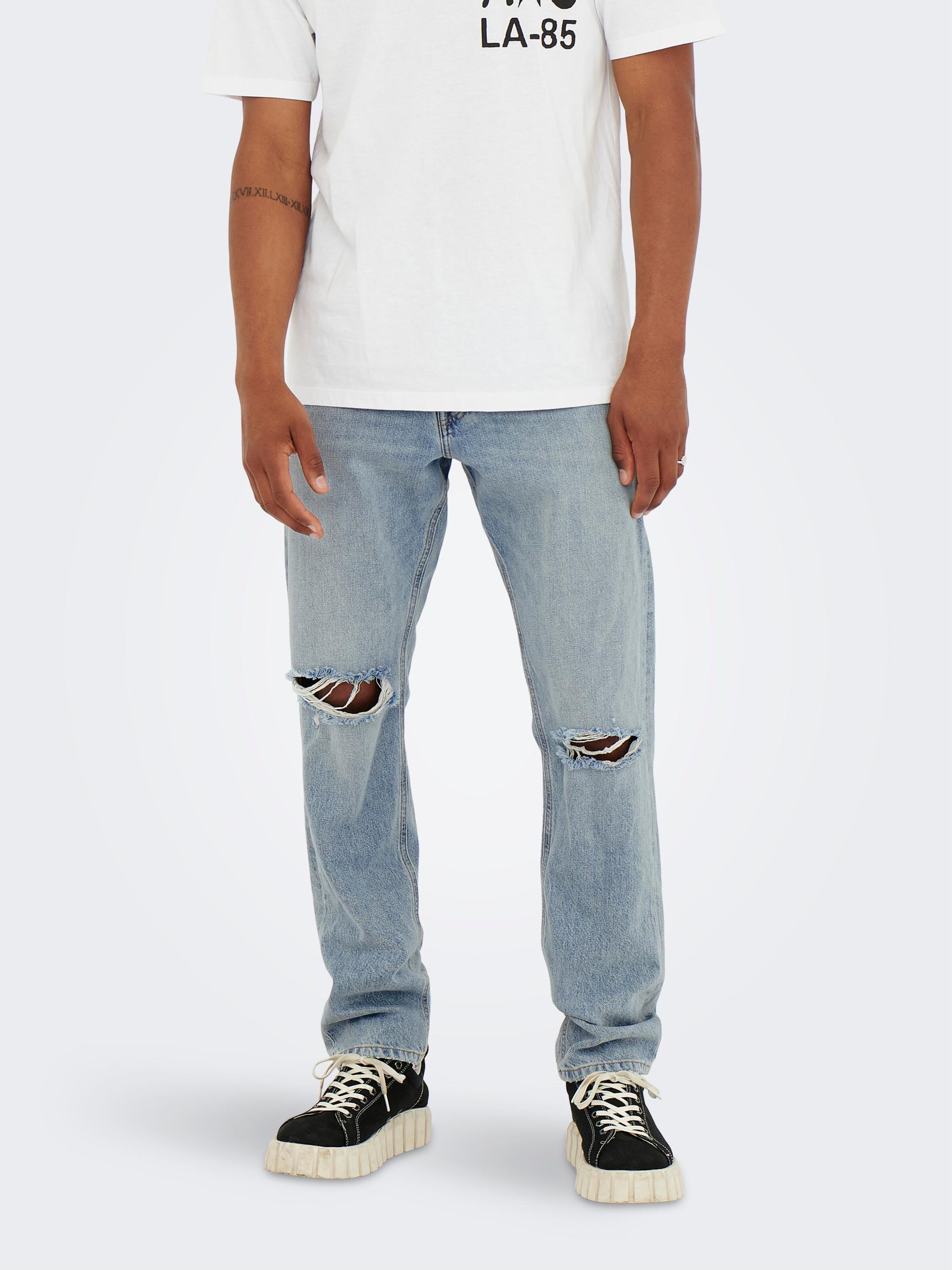 Männer Jeans Only & Sons Jeans 'EDGE' in Blau - TX49363 Männer Jeans Only & Sons Jeans 'EDGE' in Blau - TX49363