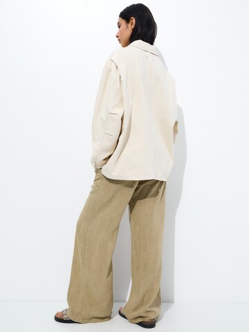 Pull&Bear Tussenjas in Beige