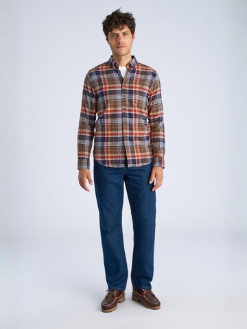 Lindbergh - Ajuste regular Camisa en marrón