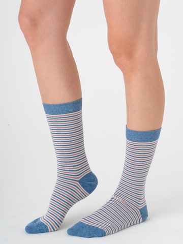 Albero Natur Socken‌‌‌‌ in Blau