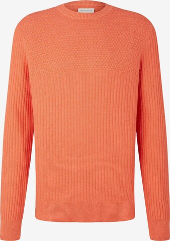 TOM TAILOR Sweater in Orange: front