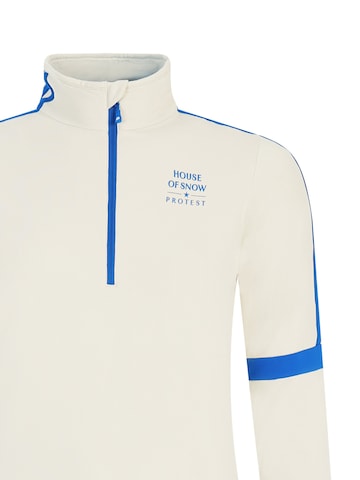 PROTEST Athletic Sweatshirt 'PRTCarly' in White