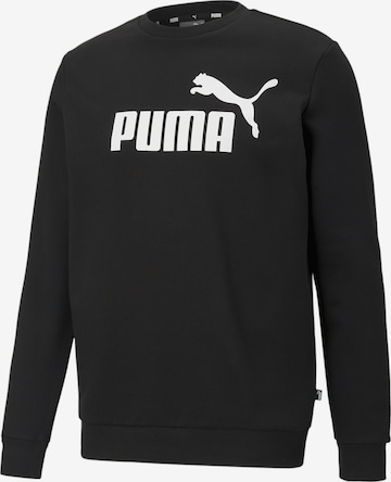 Sweat de sport 'ESS' PUMA en noir : devant