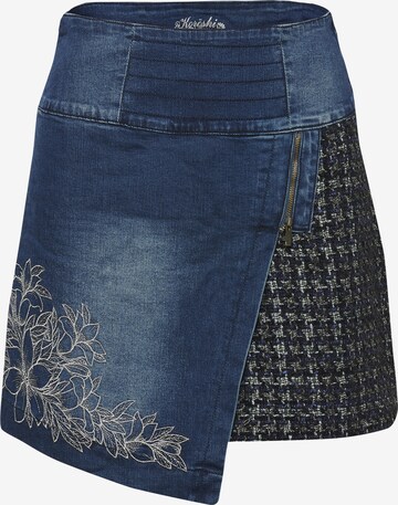 KOROSHI Skirt in Blue: front