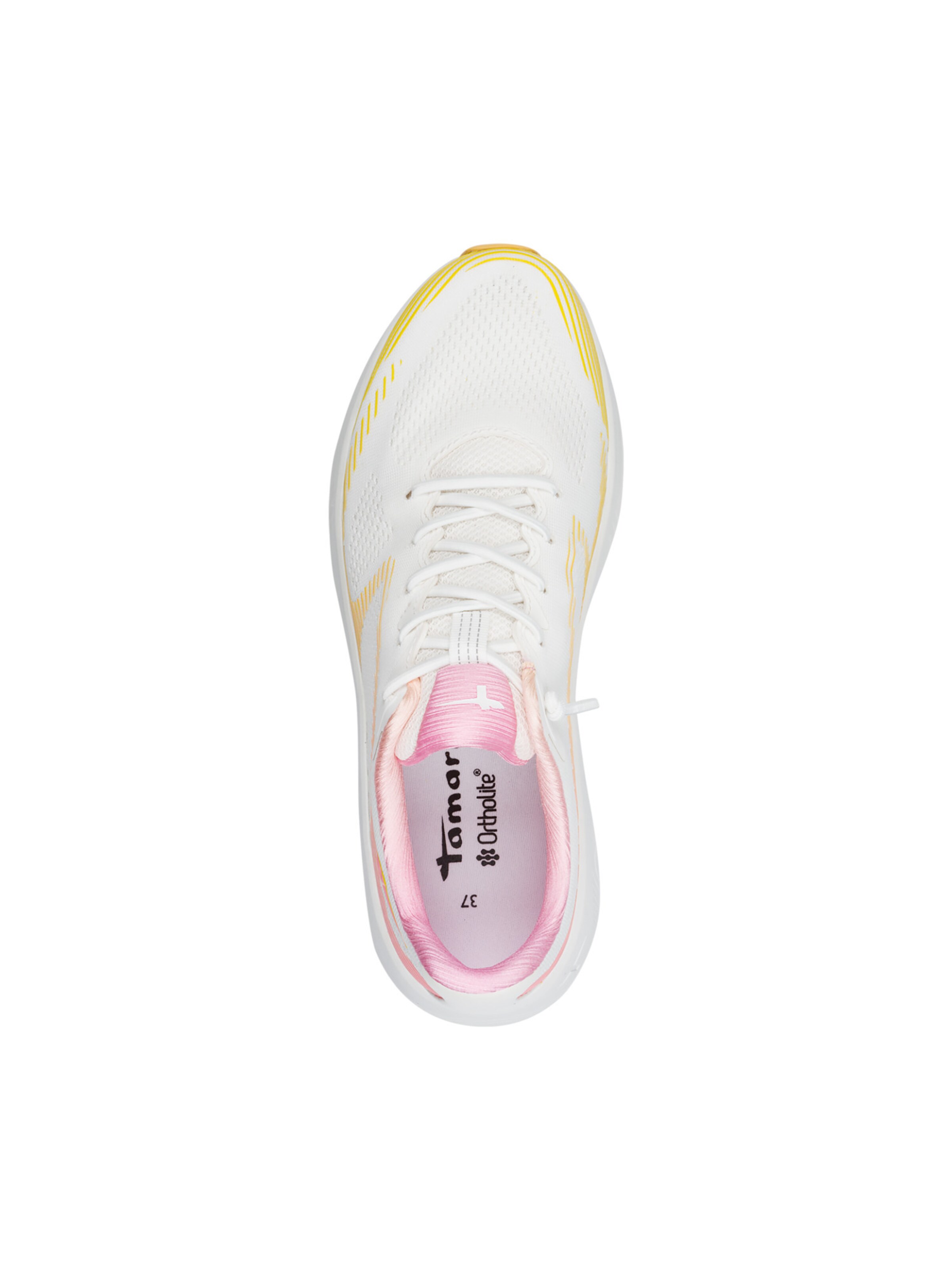 Tamaris Lace-Up Shoes 'Vitala' in White