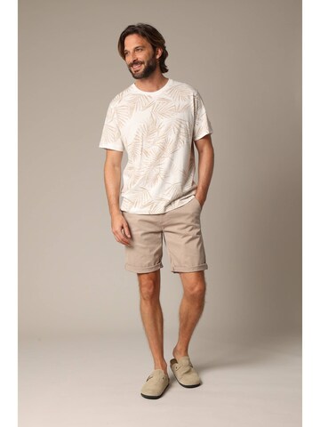Deeluxe Slimfit Broek 'VARTY' in Bruin