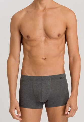 Hanro Boxer shorts ' Cotton Essentials ' in Grey: front