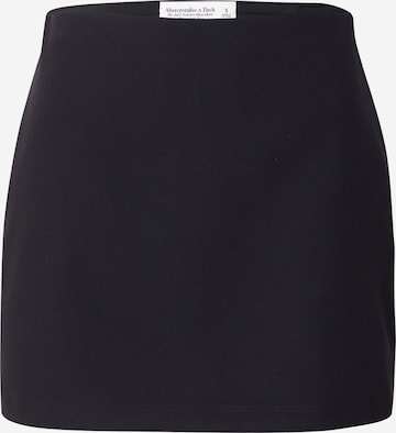 juoda Abercrombie & Fitch Sijonas: priekis