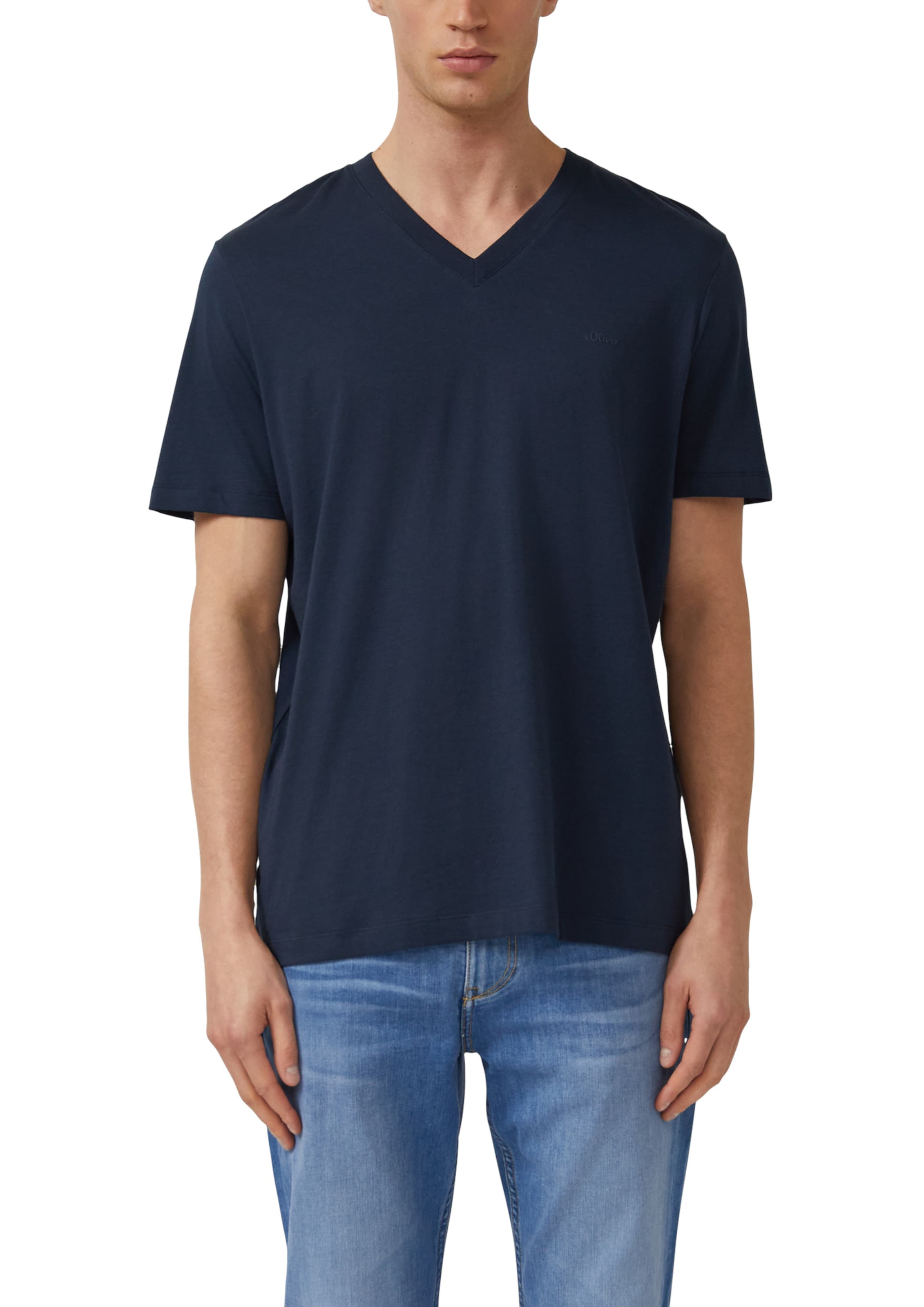 T-Shirt s.Oliver en bleu