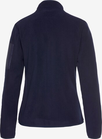 LASCANA Fleece jas in Blauw