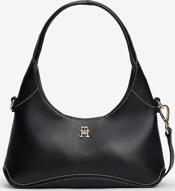 TOMMY HILFIGER Ročna torbica | črna barva: sprednja stran