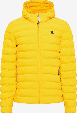 Schmuddelwedda Winter Jacket in Yellow: front