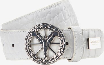 Carlo Colucci Belt 'Cogno' in White: front